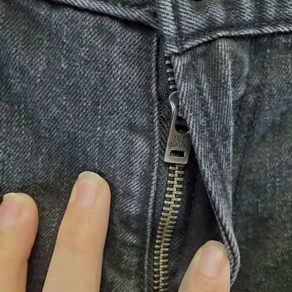 Old Navy Jeans Mens 34X36 Black Slim Stretch Straight Denim Comfortable Fit - Picture 9 of 11